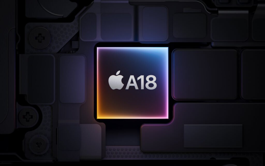 A18 chip with apple AI