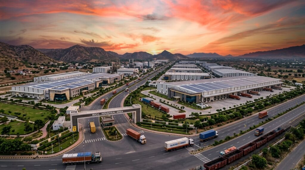 RIICO industrial plot allotment 2026 modern industrial parks in Rajasthan
