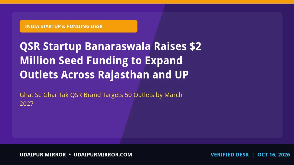 banaraswala ghat se ghar tak funding banaraswala raises $2m seed funding