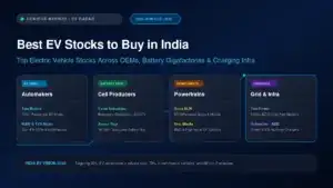 Best EV stocks to buy in India top electric vehicle shares banner