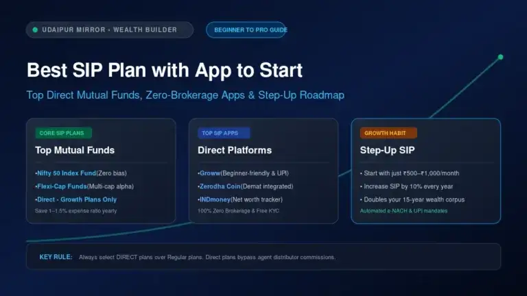 Best SIP plan with app to start investing in India mutual funds banner