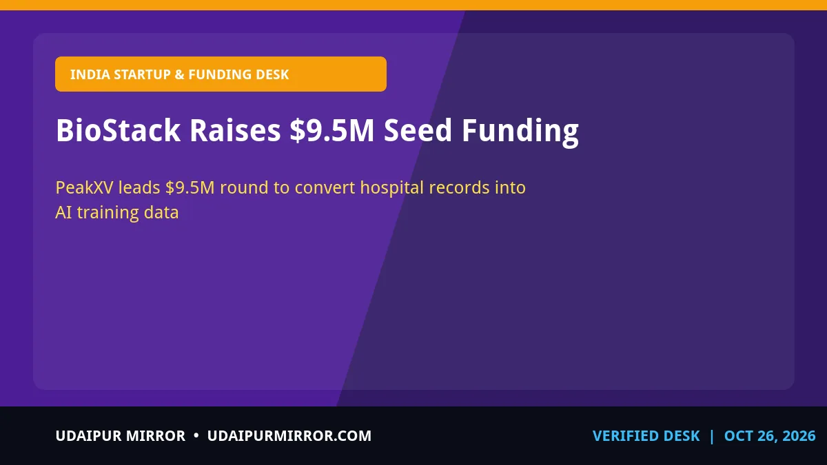 biostack raises $9.5 million seed funding biostack raises $9.5m seed funding
