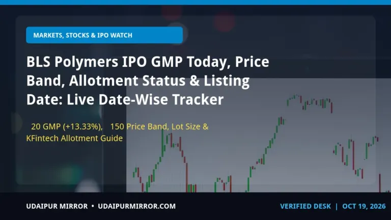 bls polymers ipo gmp bls polymers ipo live gmp & price band