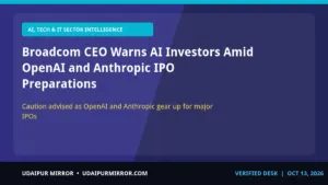 broadcom ceo warns ai investors broadcom ceo warns ai investors