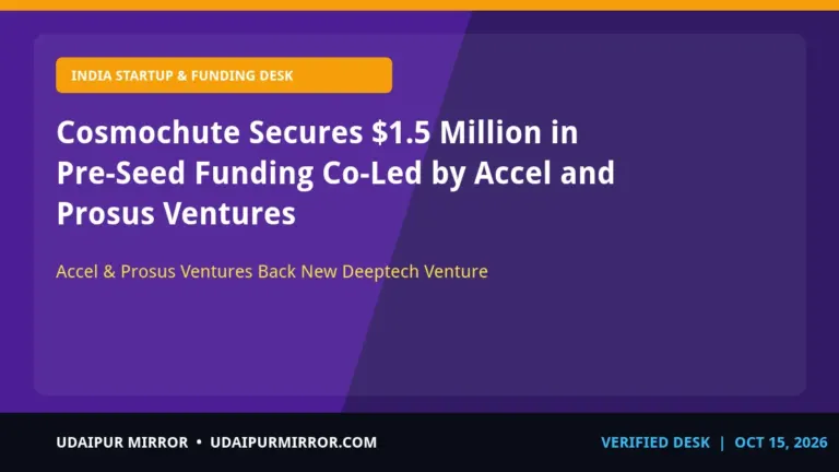 cosmochute raises pre-seed funding cosmochute raises $1.5m pre-seed