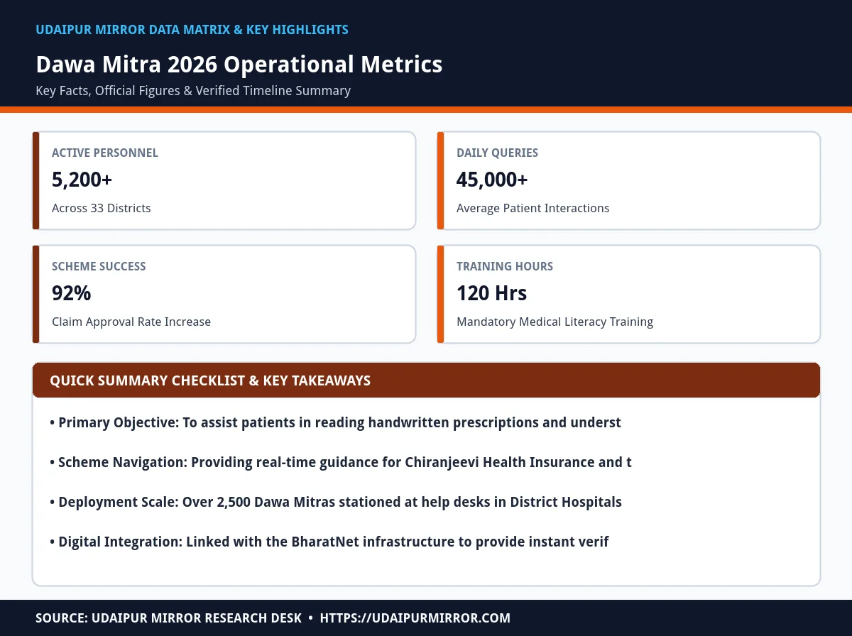 dawa-mitra health scheme assistance matrix card