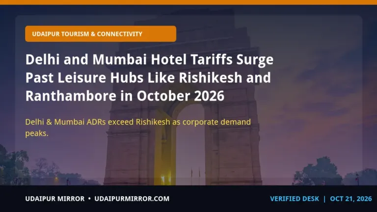 delhi mumbai hotel tariffs 2026 metros outpace leisure hub hotel rates