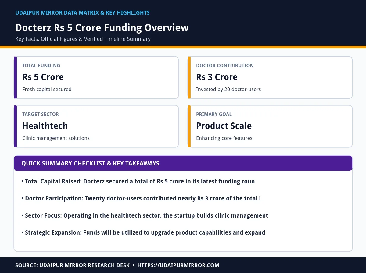 docterz raises rs 5 crore matrix card
