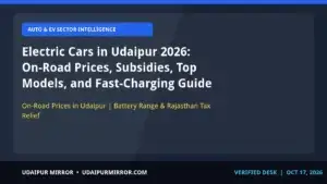 electric cars on road price udaipur udaipur ev buyer guide