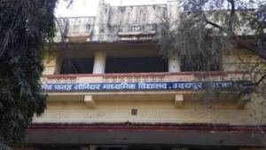 Fateh Senior Secondary School Udaipur taken over for Panchayati Raj Elections 2500 students relocated