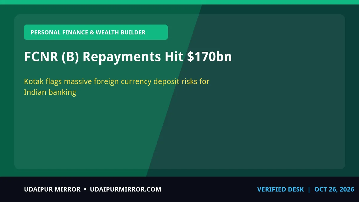 fcnr b deposit repayment dues fcnr (b) repayments hit $170bn