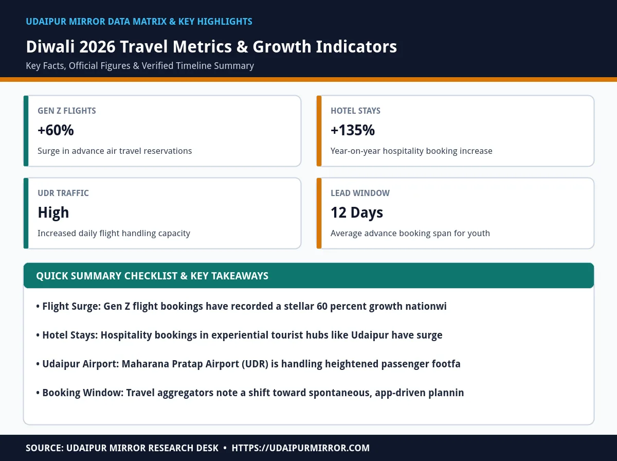 gen z flight bookings matrix card