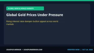 global gold prices interest rate pressure global gold prices under pressure
