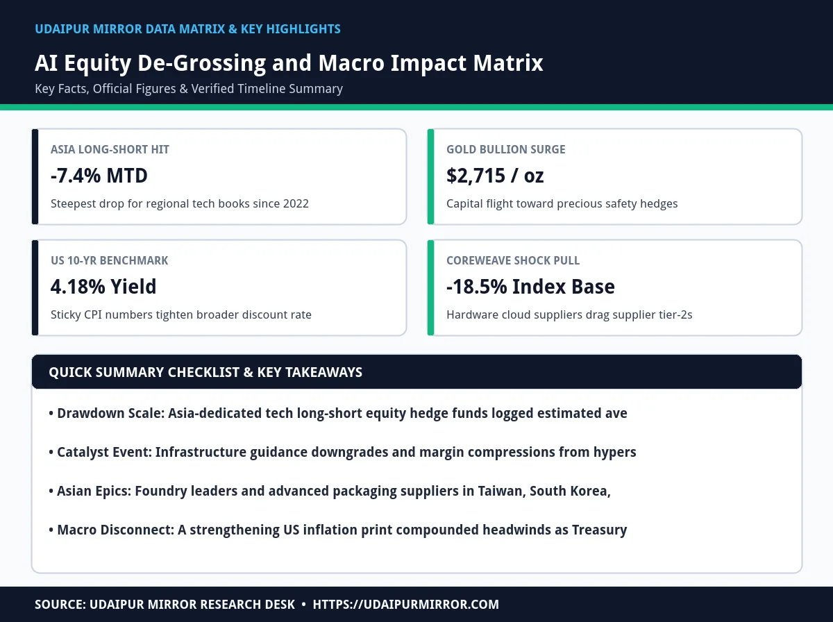 global hedge funds ai trade unwinds matrix card