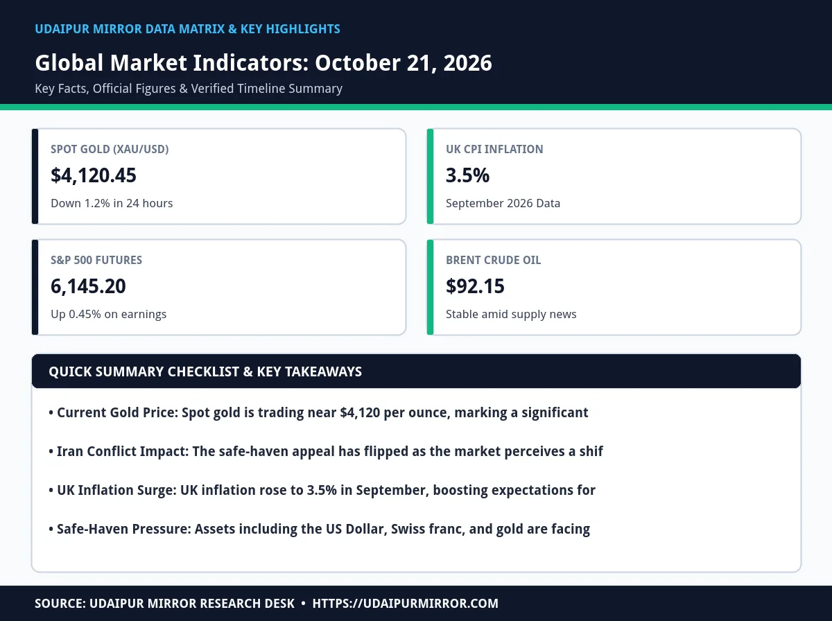 gold prices decline october 2026 matrix card