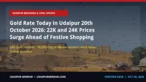 gold rate today in udaipur udaipur gold rate today: oct 20, 2026