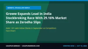 groww india stockbroker market share groww expands stockbroker market lead
