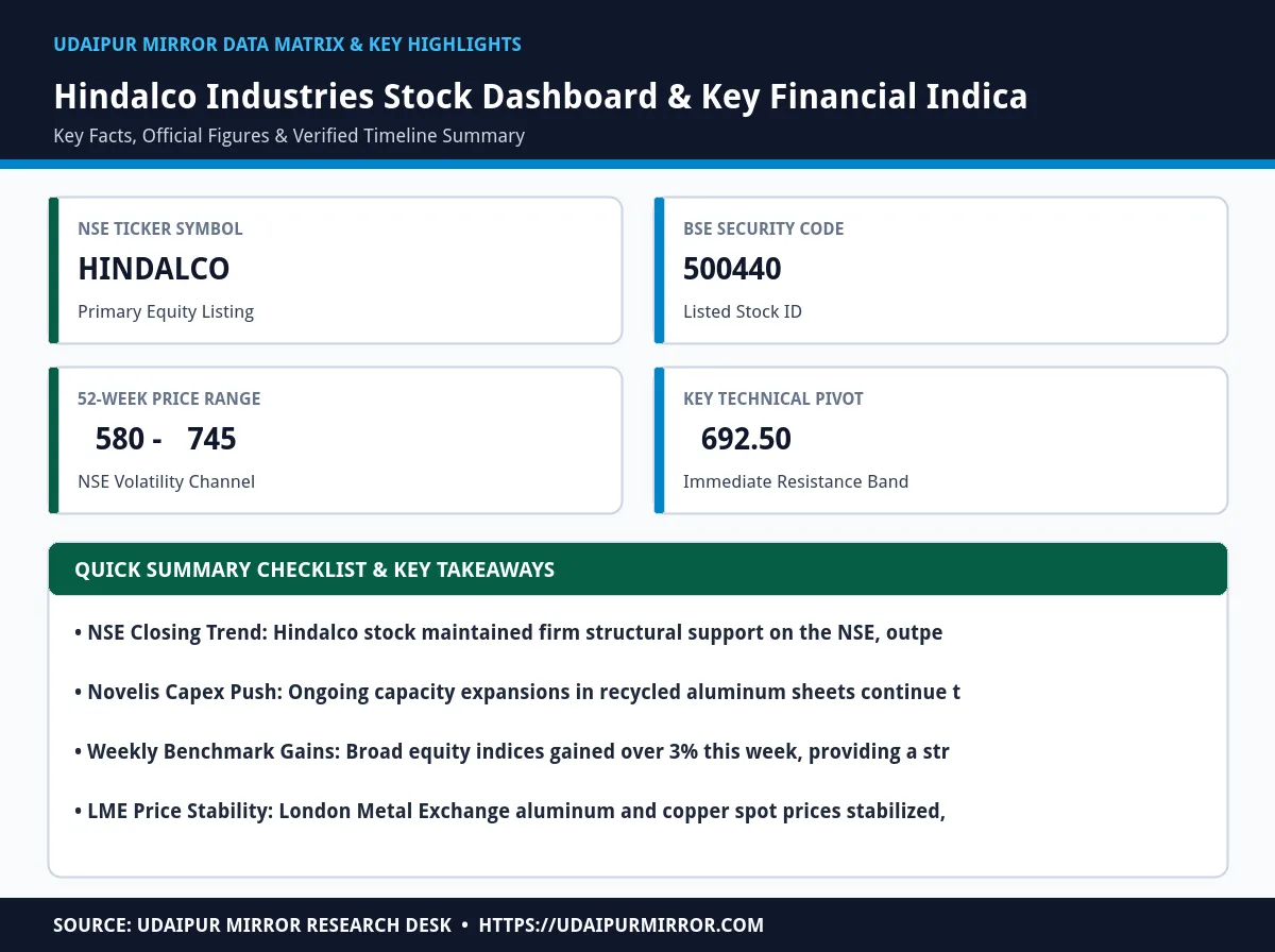 hindalco share price analysis today matrix card