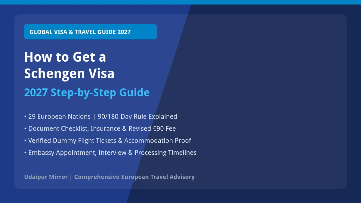 How to Get a Schengen Visa 2027 Step by Step Guide Banner