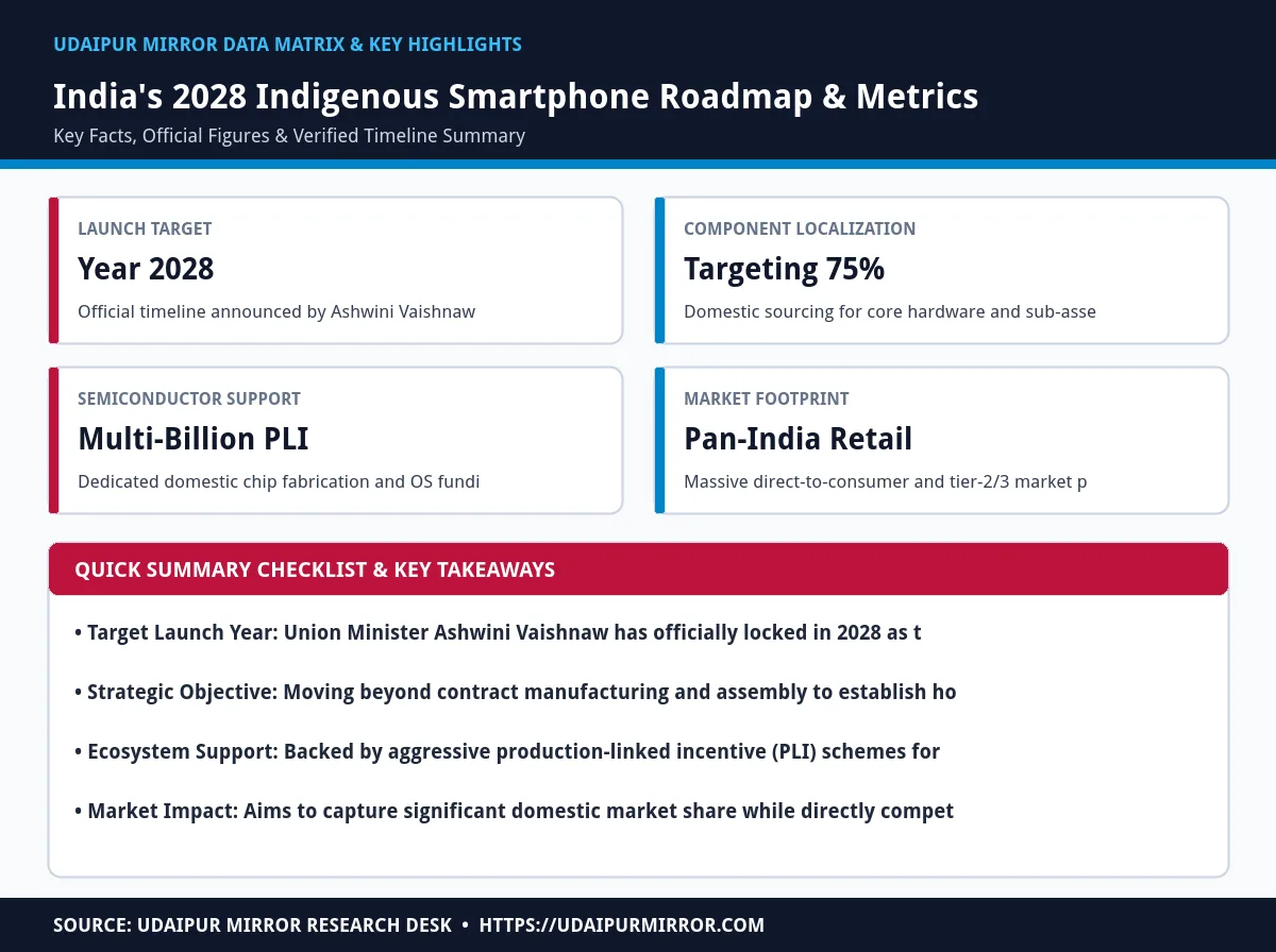 india own smartphone brand 2028 matrix card