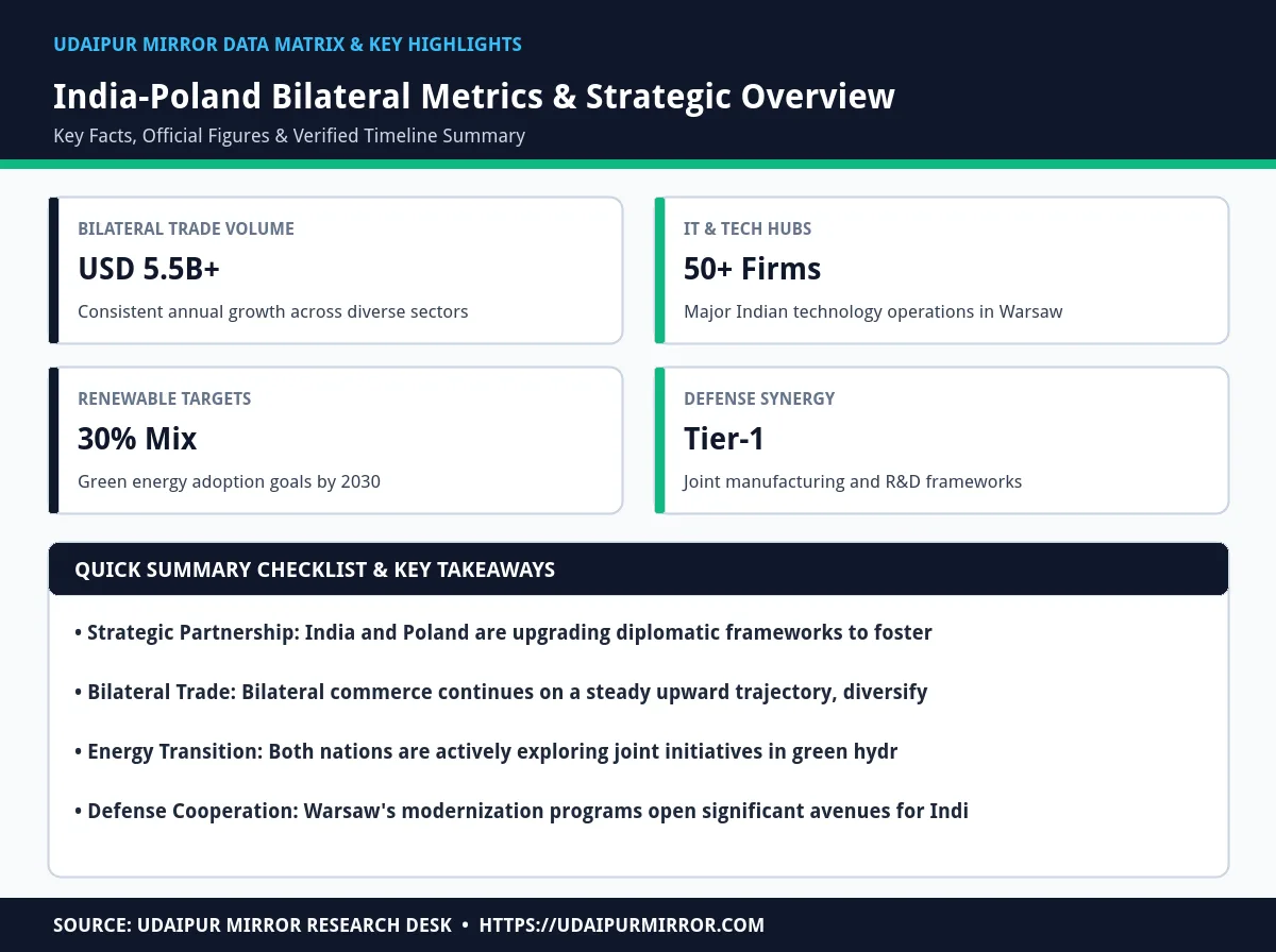 india-poland ties matrix card