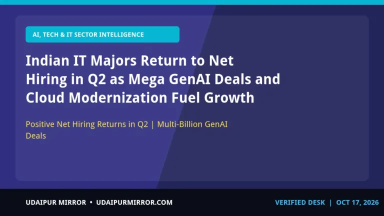 indian it q2 net hiring surge genai tech & ai workforce