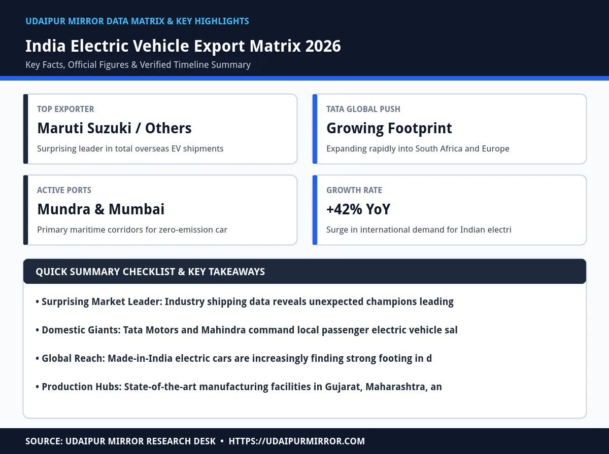 biggest electric car exporter matrix card
