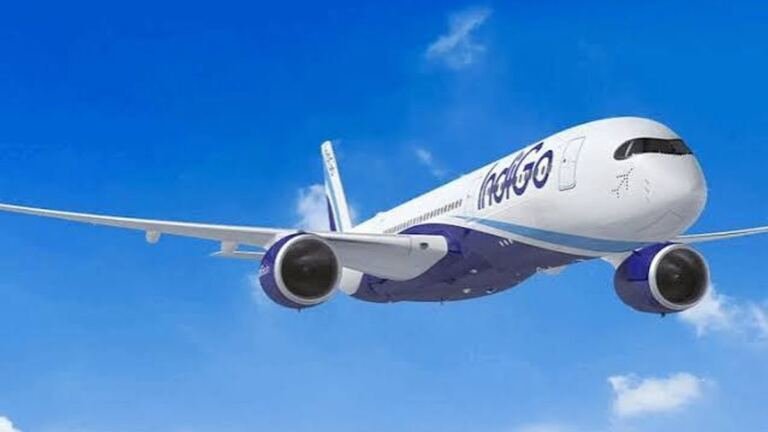 IndiGo aircraft at Maharana Pratap Airport Udaipur runway winter flight schedule