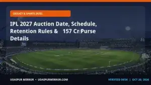 ipl 2027 auction ipl 2027 auction & schedule
