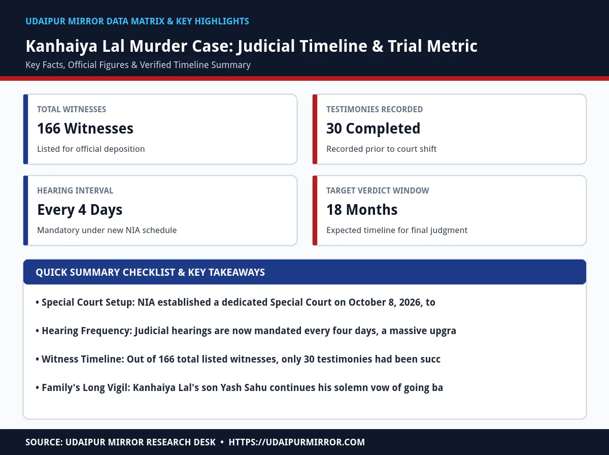 kanhaiya lal murder trial nia special court matrix card