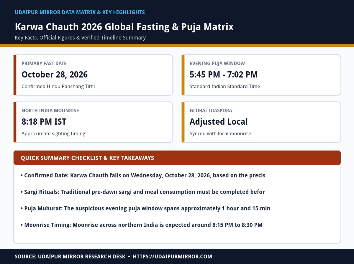 karwa chauth 2026 date matrix card