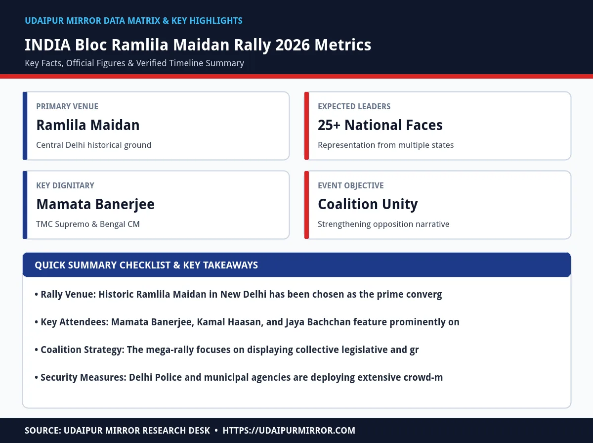 india bloc rally ramlila maidan matrix card