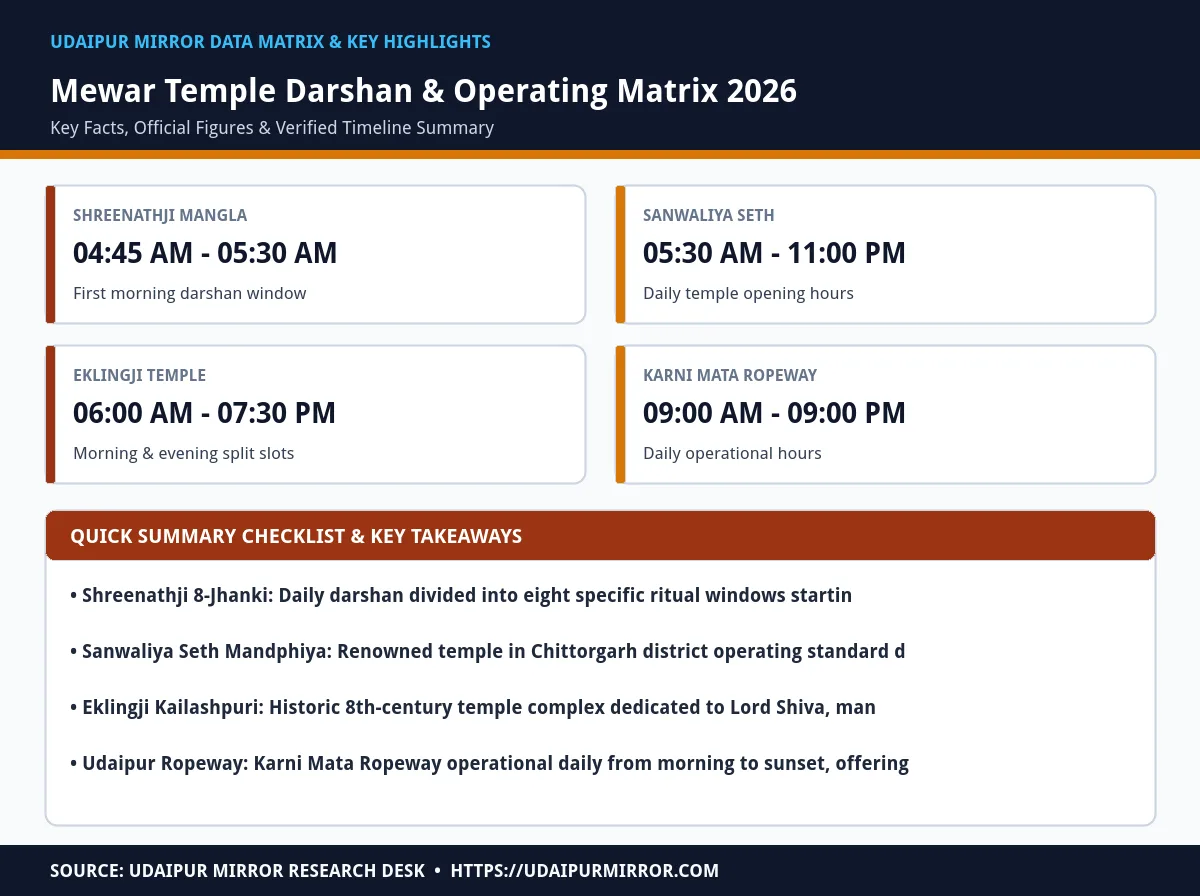 shreenathji darshan timings nathdwara matrix card