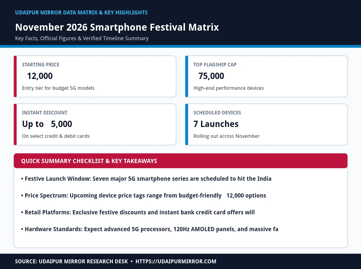 upcoming smartphone launches in nov 26 matrix card