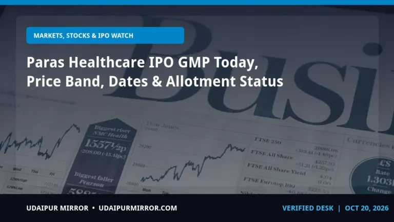 paras healthcare ipo gmp paras healthcare ipo