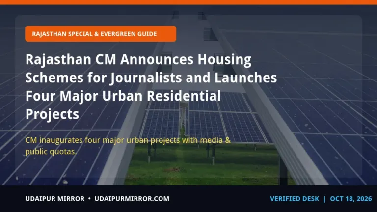 rajasthan cm journalist housing schemes rajasthan journalist housing schemes