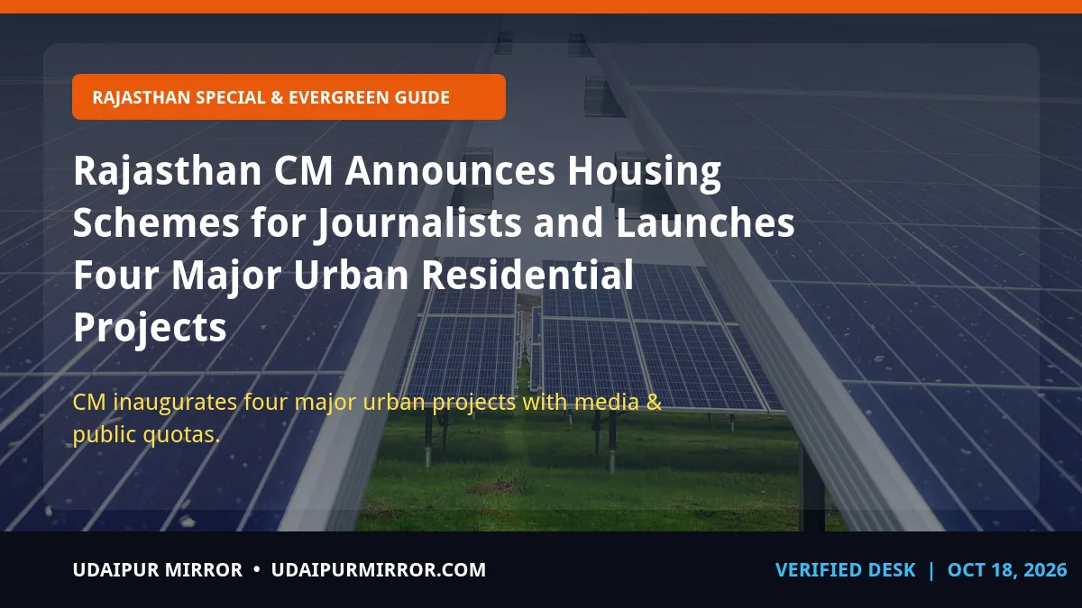 rajasthan cm journalist housing schemes rajasthan journalist housing schemes