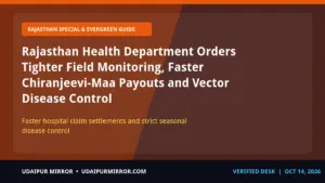 rajasthan health department orders rajasthan health field monitoring directive