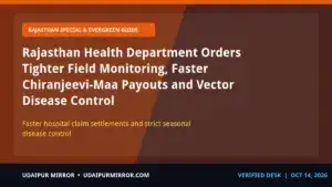 rajasthan health department orders rajasthan health field monitoring directive