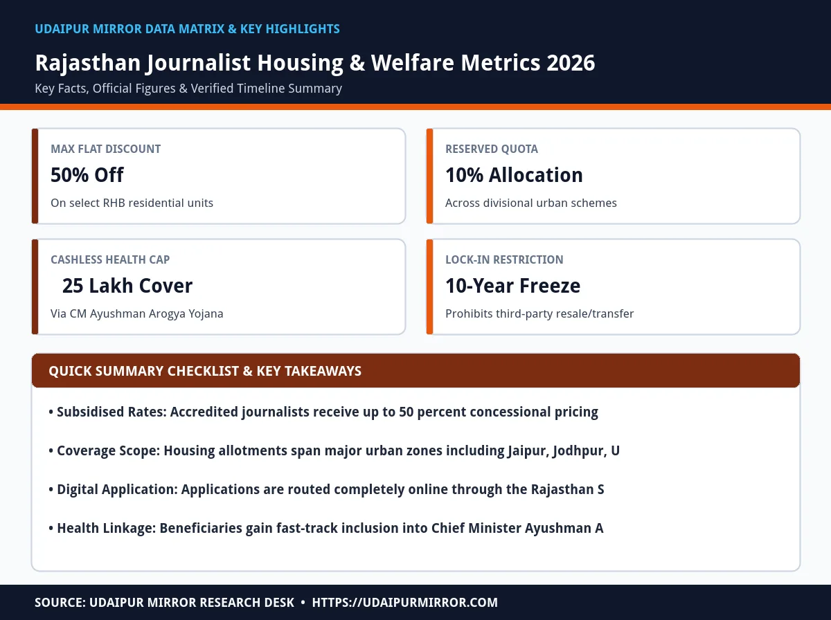 rajasthan journalist housing scheme matrix card