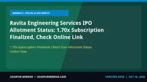 ravita-engineering-services-ipo-allotment ravita engineering ipo allotment status