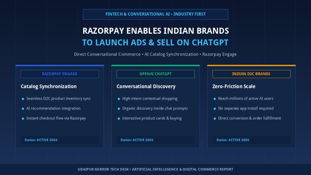 Razorpay Integrates Indian Brands with OpenAI ChatGPT for Conversational Ads and Direct Discovery