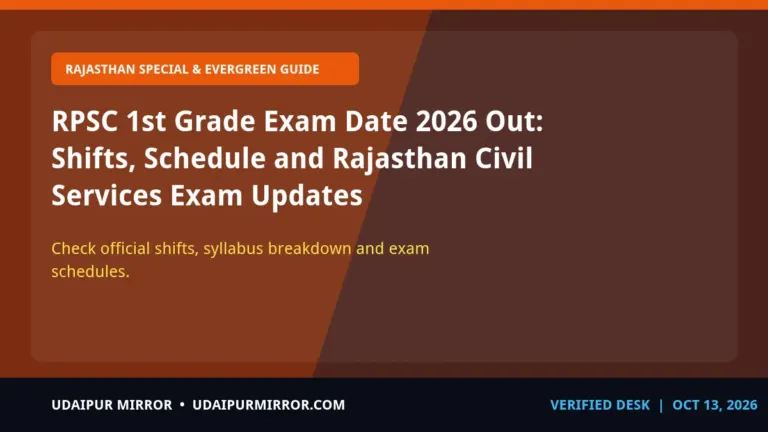 rpsc 1st grade exam date 2026 rpsc 1st grade exam date 2026 out