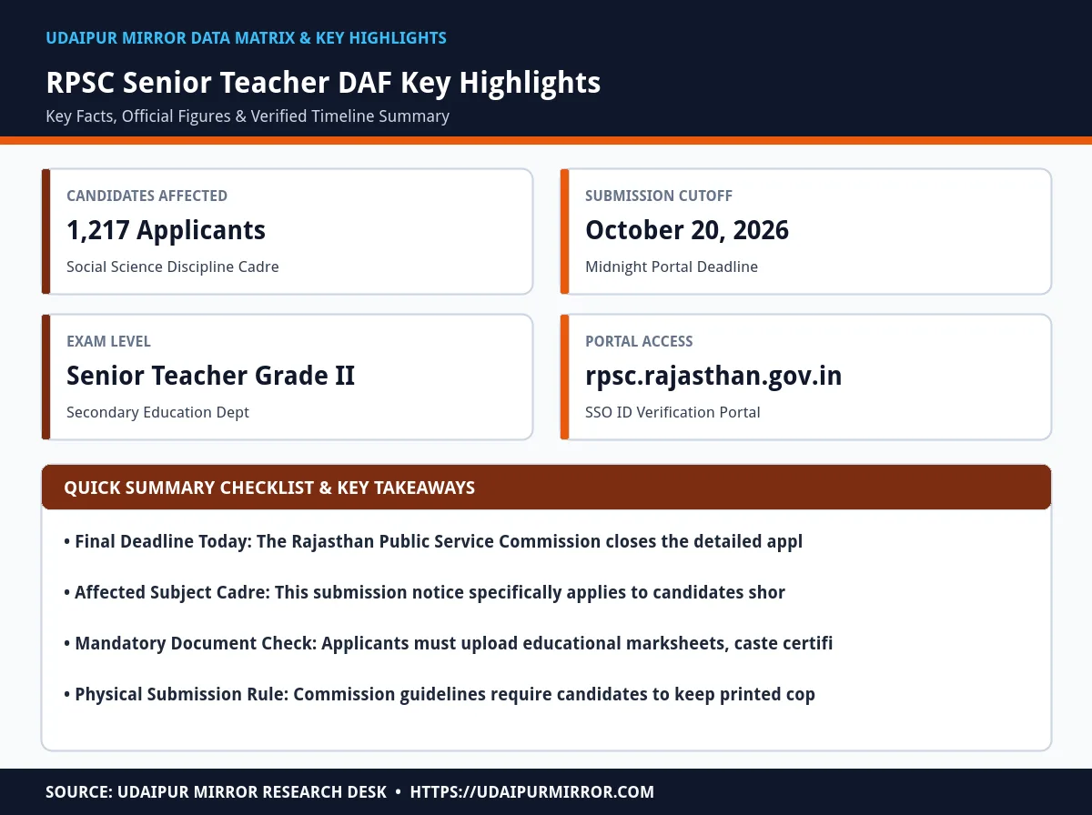 rpsc senior teacher application deadline matrix card