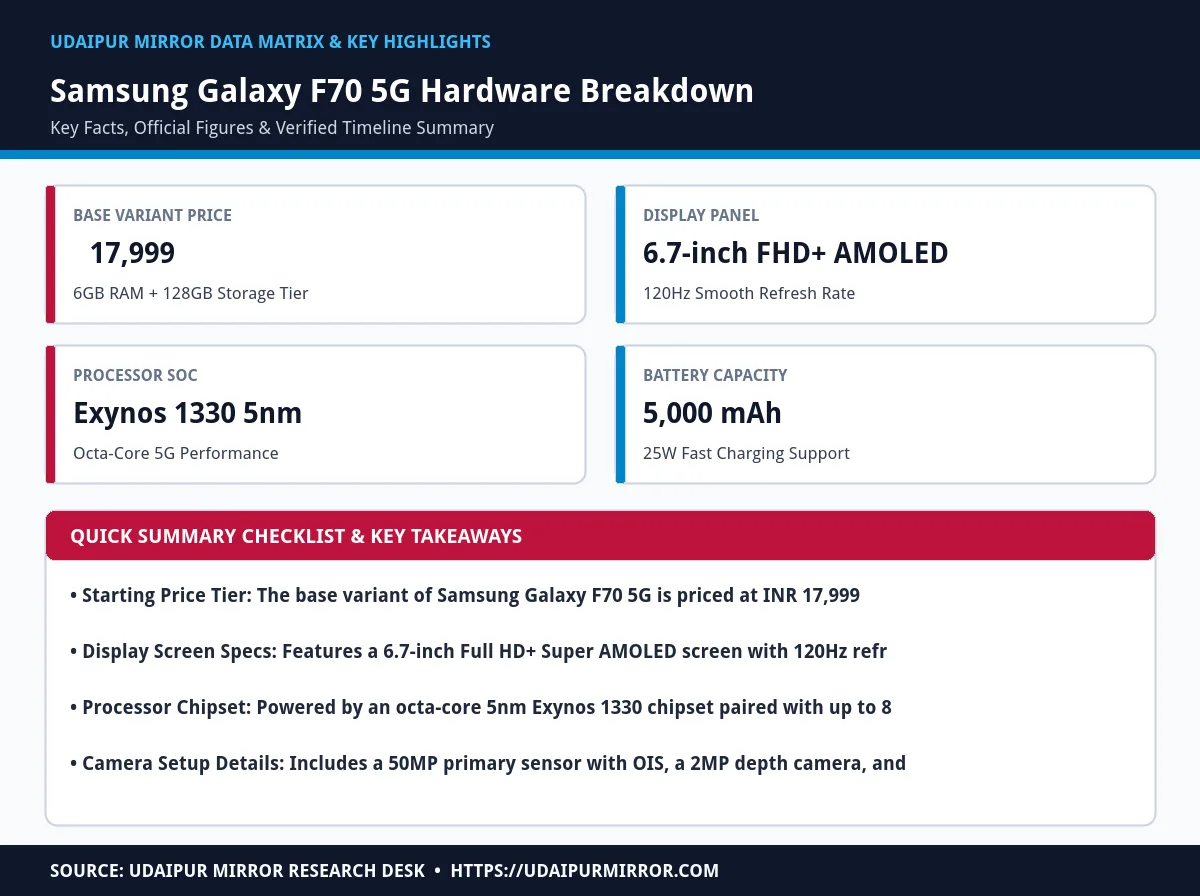 samsung galaxy f70 5g launched in india matrix card
