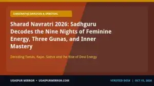 sharad navratri 2026 sadhguru spiritual meaning sharad navratri 2026: sadhguru on inner mastery