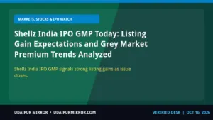 shellz india ipo gmp today shellz india ipo gmp & listing gains