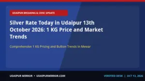 silver rate today in udaipur udaipur silver rate today 13 oct 2026