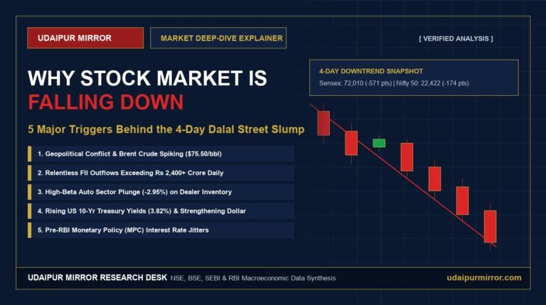 Why stock market is falling down analysis banner