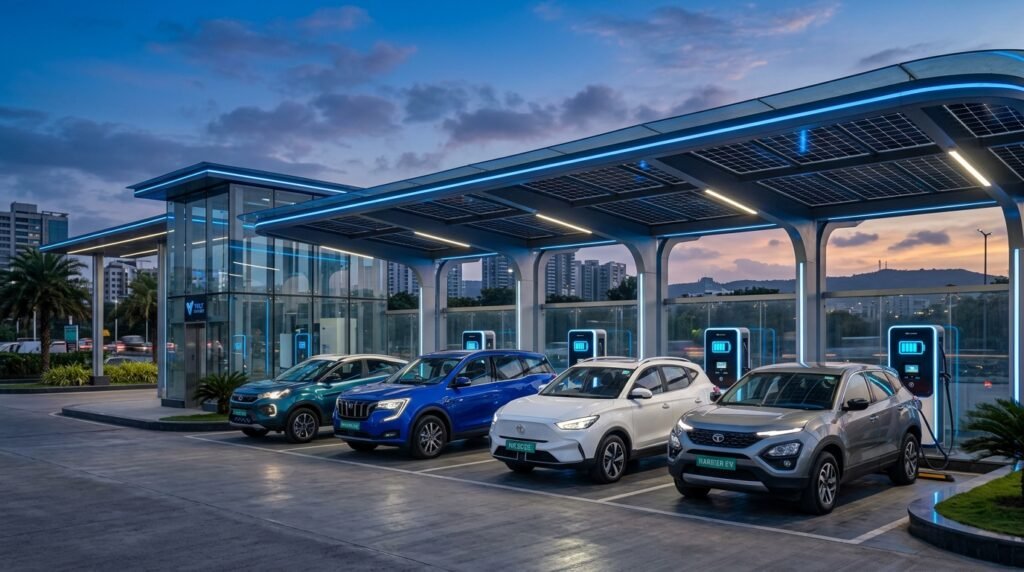 Tata EV BaaS pricing India lineup of electric cars and SUVs charging
